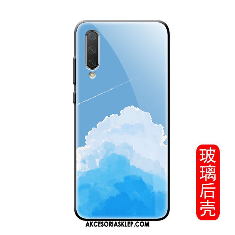 Futerał Xiaomi Mi A3 Mały Niebieski Piękny Szkło Proste Etui Sprzedam