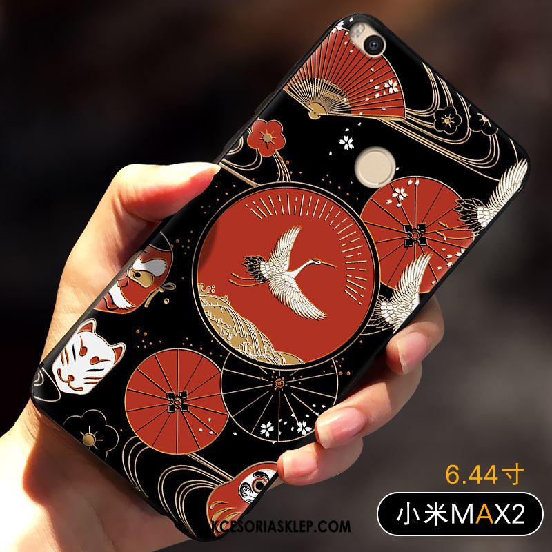Futerał Xiaomi Mi Max 2 Anti-fall Czarny Tendencja Osobowość Silikonowe Pokrowce Sprzedam