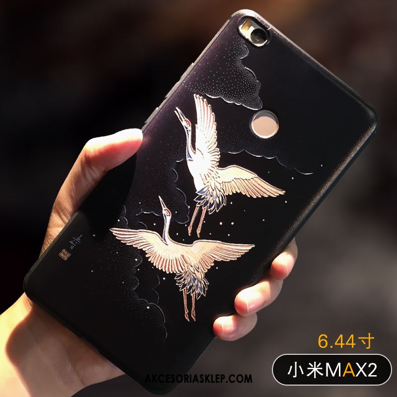 Futerał Xiaomi Mi Max 2 Anti-fall Czarny Tendencja Osobowość Silikonowe Pokrowce Sprzedam