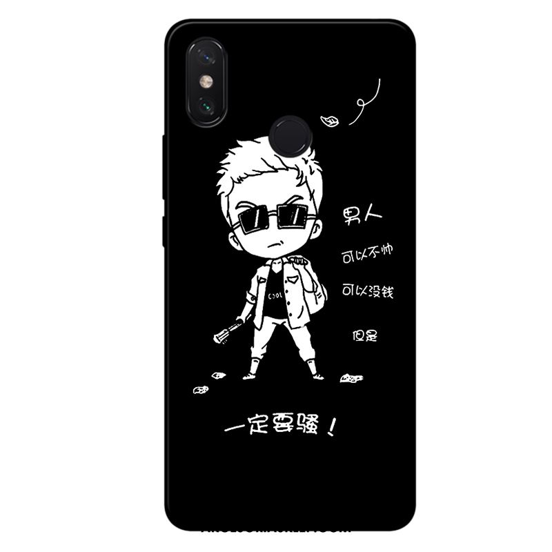 Futerał Xiaomi Mi Max 3 Osobowość Telefon Komórkowy Anti-fall Zabawne Czarny Etui Sprzedam