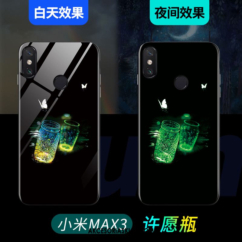 Futerał Xiaomi Mi Max 3 Telefon Komórkowy Czarny Kreatywne Tendencja Tylna Pokrywa Etui Na Sprzedaż
