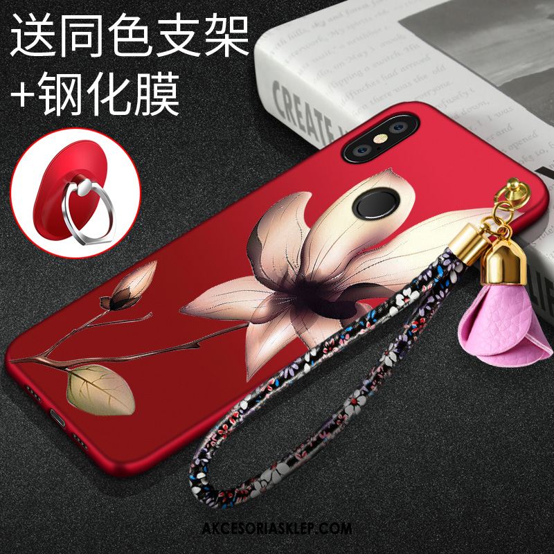 Futerał Xiaomi Mi Max 3 Telefon Komórkowy Modna Marka Piękny Anti-fall Czerwony Pokrowce Sklep