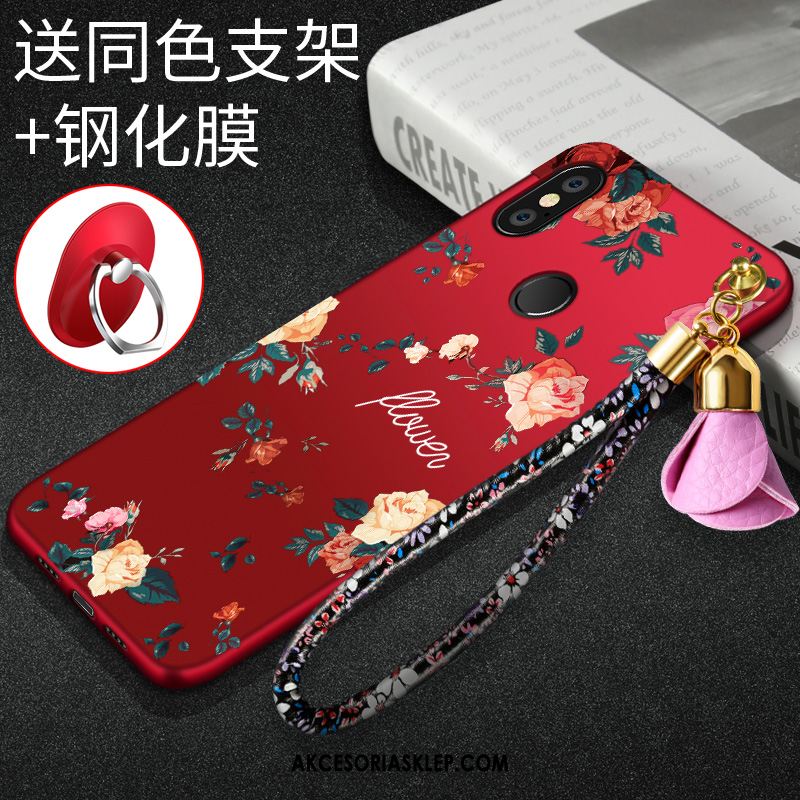 Futerał Xiaomi Mi Max 3 Telefon Komórkowy Modna Marka Piękny Anti-fall Czerwony Pokrowce Sklep