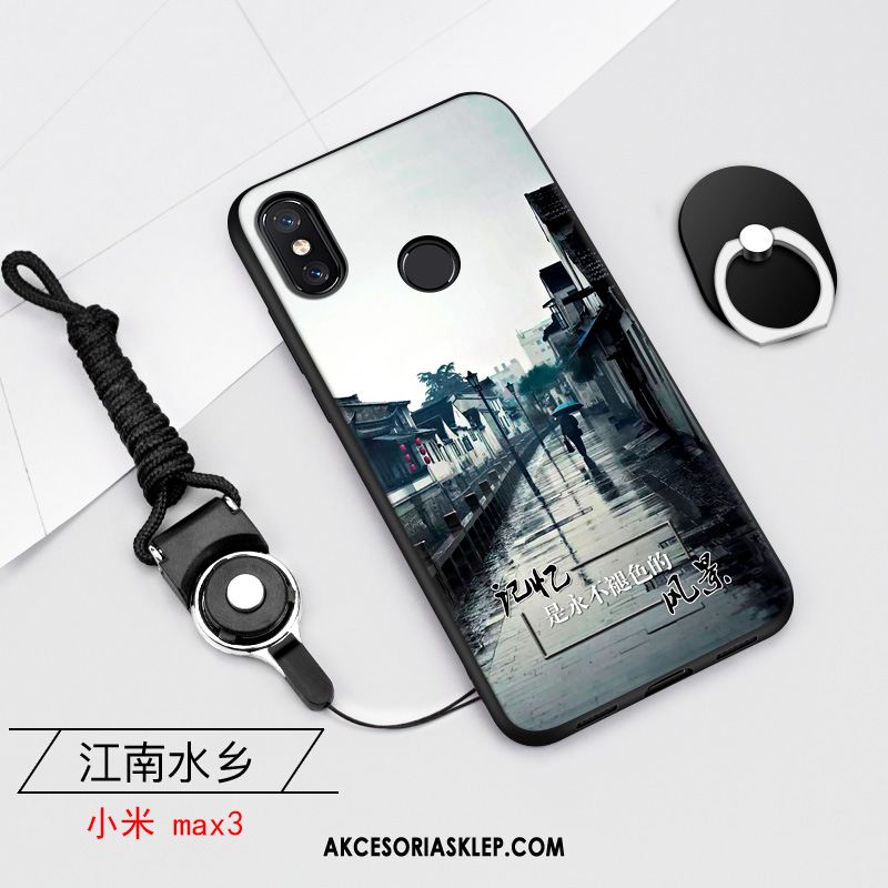 Futerał Xiaomi Mi Max 3 Trzy Mechanizmy Obronne Telefon Komórkowy Tendencja Mały Obrzeża Etui Tanie