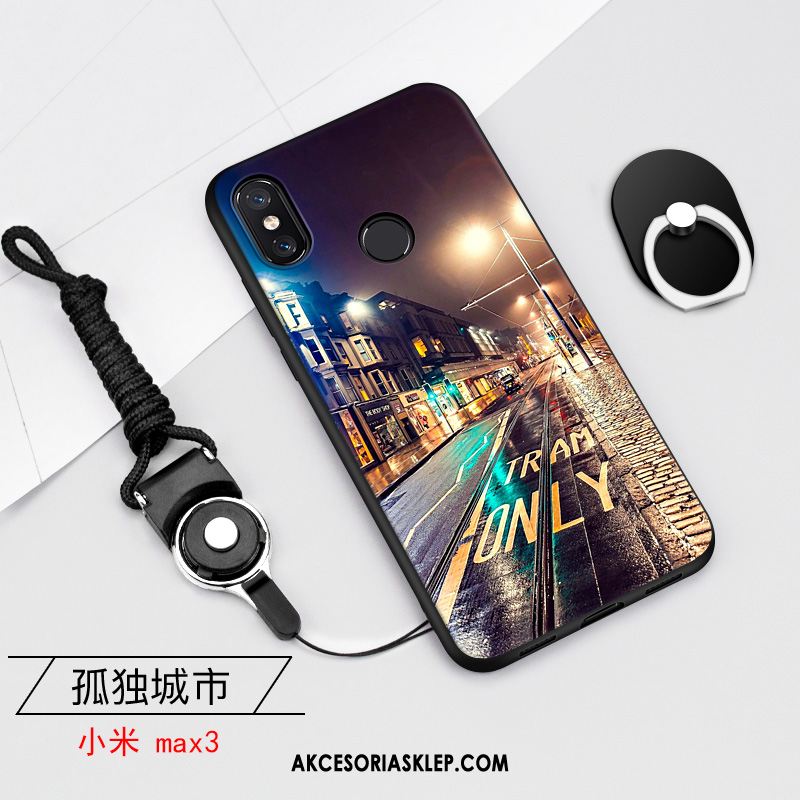 Futerał Xiaomi Mi Max 3 Trzy Mechanizmy Obronne Telefon Komórkowy Tendencja Mały Obrzeża Etui Tanie