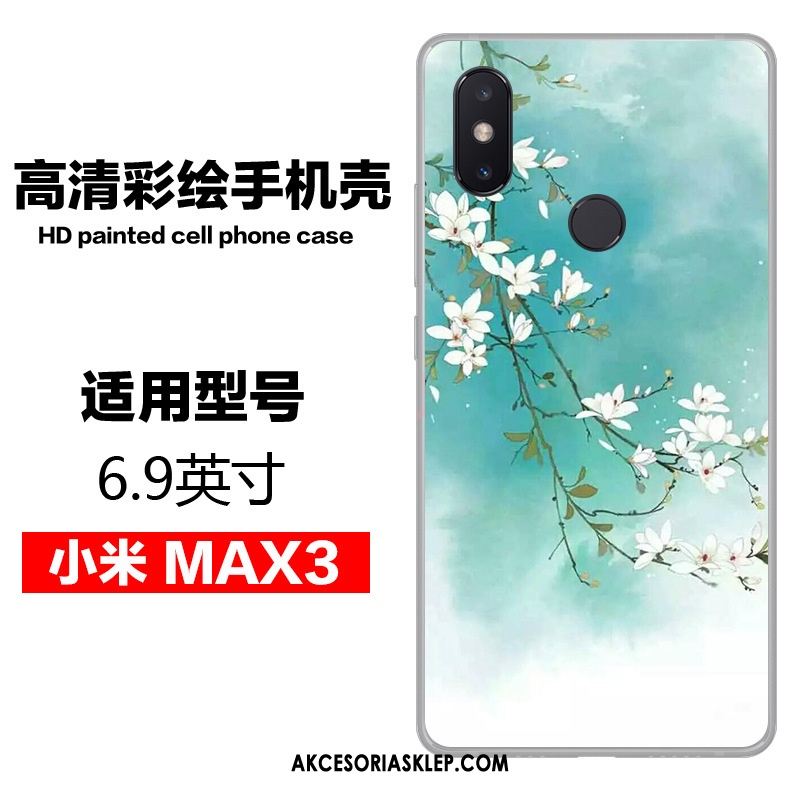Futerał Xiaomi Mi Max 3 Wiatr Osobowość Mały Niebieski Kreatywne Pokrowce Sprzedam
