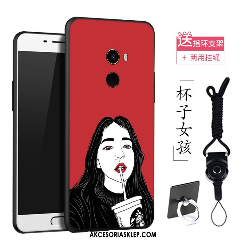 Futerał Xiaomi Mi Mix 2 Modna Marka Mały Silikonowe Czerwony Miękki Obudowa Sprzedam