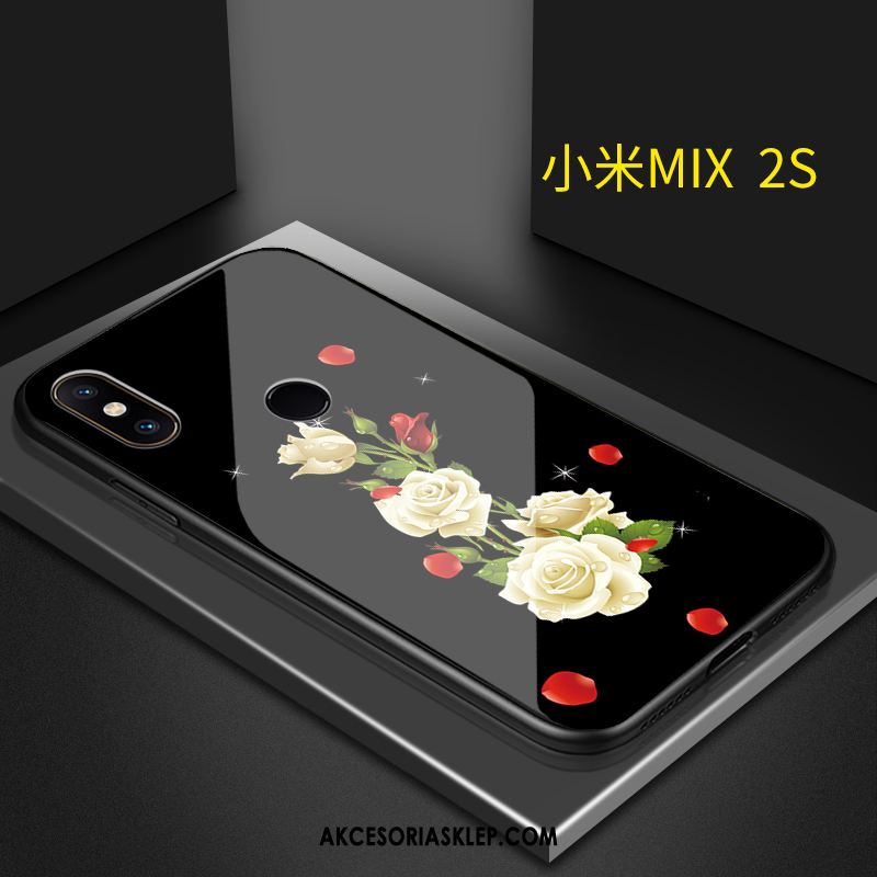 Futerał Xiaomi Mi Mix 2s Szkło Czarny Mały Telefon Komórkowy Piękny Pokrowce Sprzedam