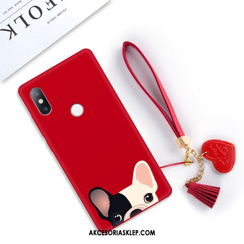Futerał Xiaomi Mi Mix 2s Tendencja Silikonowe Telefon Komórkowy Osobowość Czerwony Obudowa Sklep