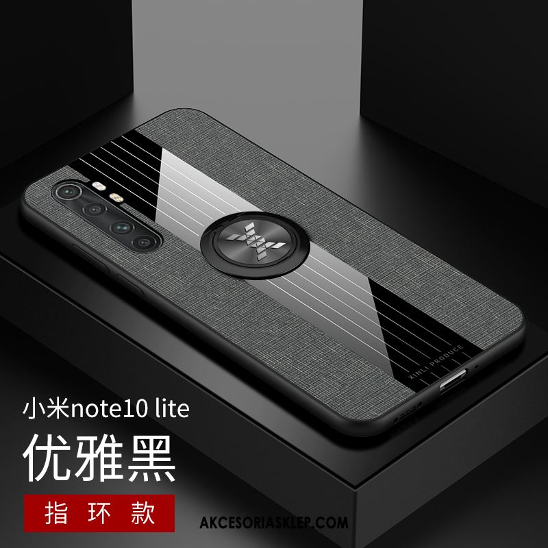 Futerał Xiaomi Mi Note 10 Lite Moda Silikonowe Ochraniacz Szary All Inclusive Etui Tanie