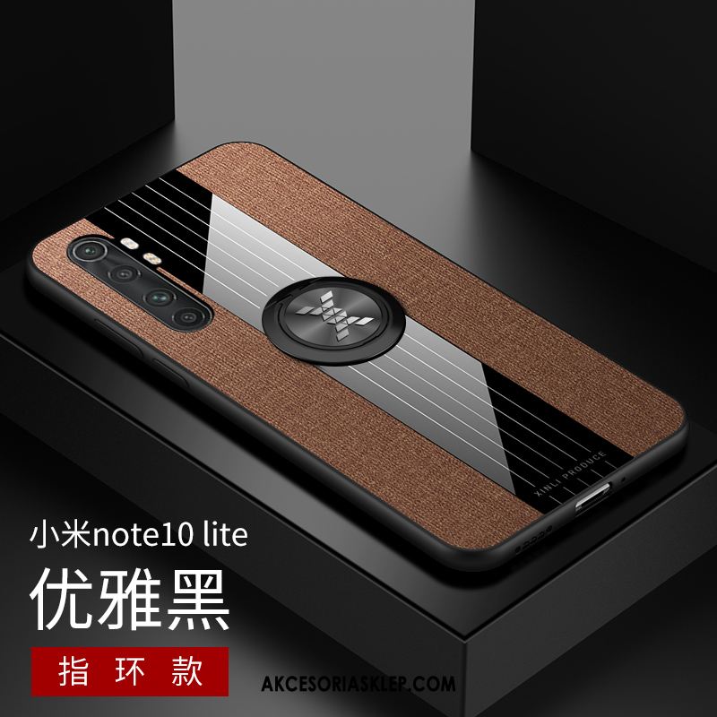 Futerał Xiaomi Mi Note 10 Lite Moda Silikonowe Ochraniacz Szary All Inclusive Etui Tanie