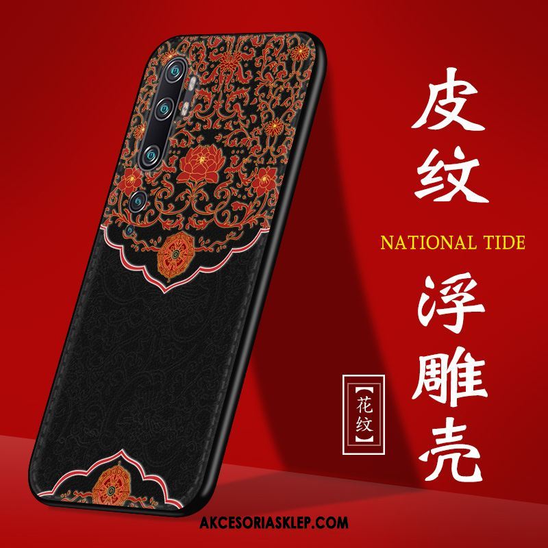 Futerał Xiaomi Mi Note 10 Mały Telefon Komórkowy Chiński Styl Relief Skóra Etui Sprzedam