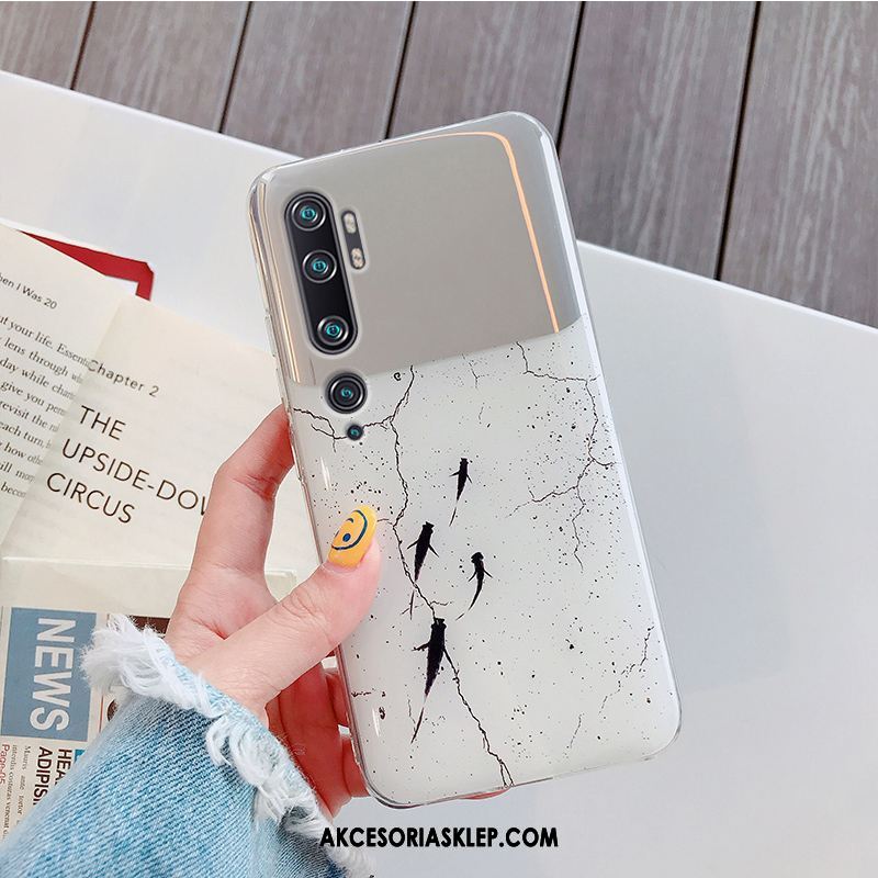 Futerał Xiaomi Mi Note 10 Tendencja Osobowość Biały Anti-fall Wisząca Szyja Pokrowce Online