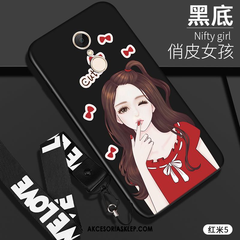 Futerał Xiaomi Redmi 5 Kreatywne Telefon Komórkowy Czerwony Mały Miękki Obudowa Sklep