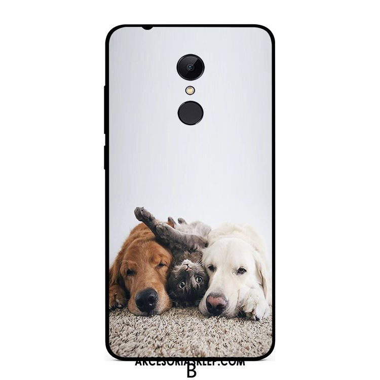 Futerał Xiaomi Redmi 5 Plus Osobowość Piękny Ładny Psy Biały Tanie