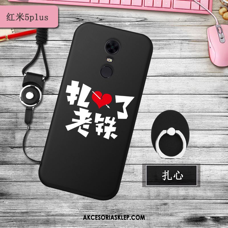 Futerał Xiaomi Redmi 5 Plus Silikonowe Nubuku Czerwony Miękki Anti-fall Obudowa Online