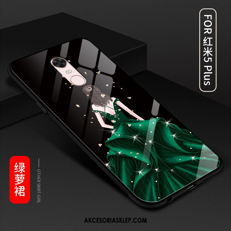 Futerał Xiaomi Redmi 5 Plus Telefon Komórkowy Kreatywne Miękki Czerwony Szkło Obudowa Sprzedam