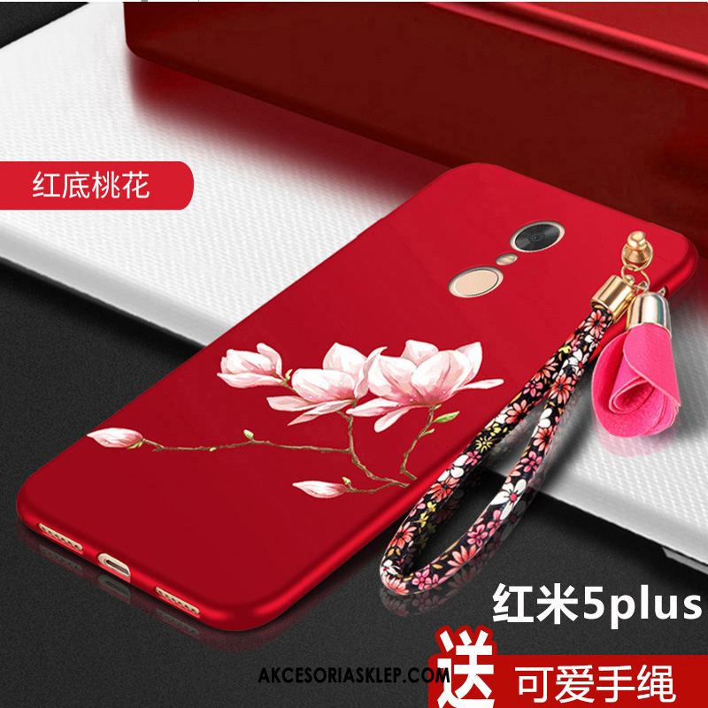 Futerał Xiaomi Redmi 5 Plus Tendencja All Inclusive Czerwony Osobowość Telefon Komórkowy Pokrowce Sklep