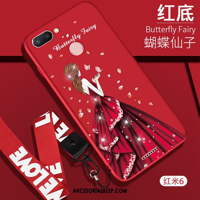 Futerał Xiaomi Redmi 6 Kreatywne Telefon Komórkowy All Inclusive Osobowość Czerwony Obudowa Sklep
