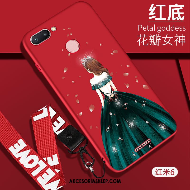 Futerał Xiaomi Redmi 6 Kreatywne Telefon Komórkowy All Inclusive Osobowość Czerwony Obudowa Sklep