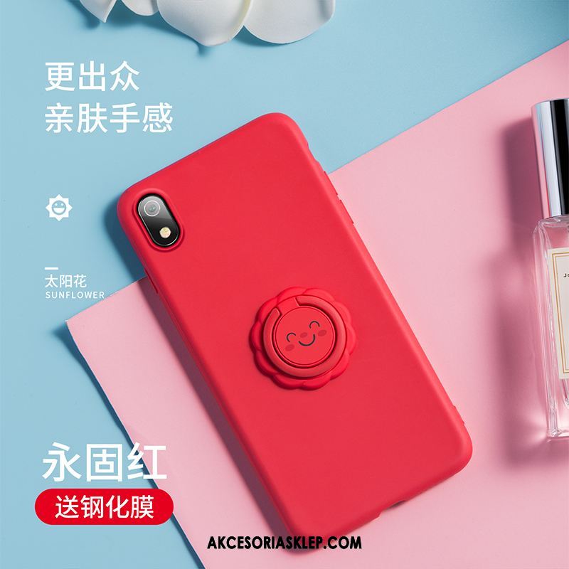 Futerał Xiaomi Redmi 7a Czerwony Netto All Inclusive Różowe Anti-fall Miękki Obudowa Tanie