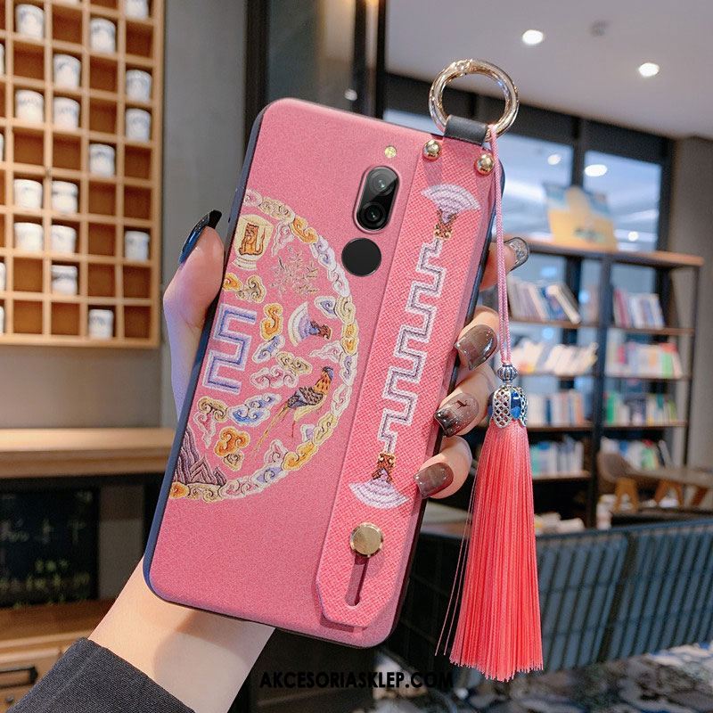 Futerał Xiaomi Redmi 8 Chiński Styl Duży Telefon Komórkowy Anti-fall Zielony Obudowa Online