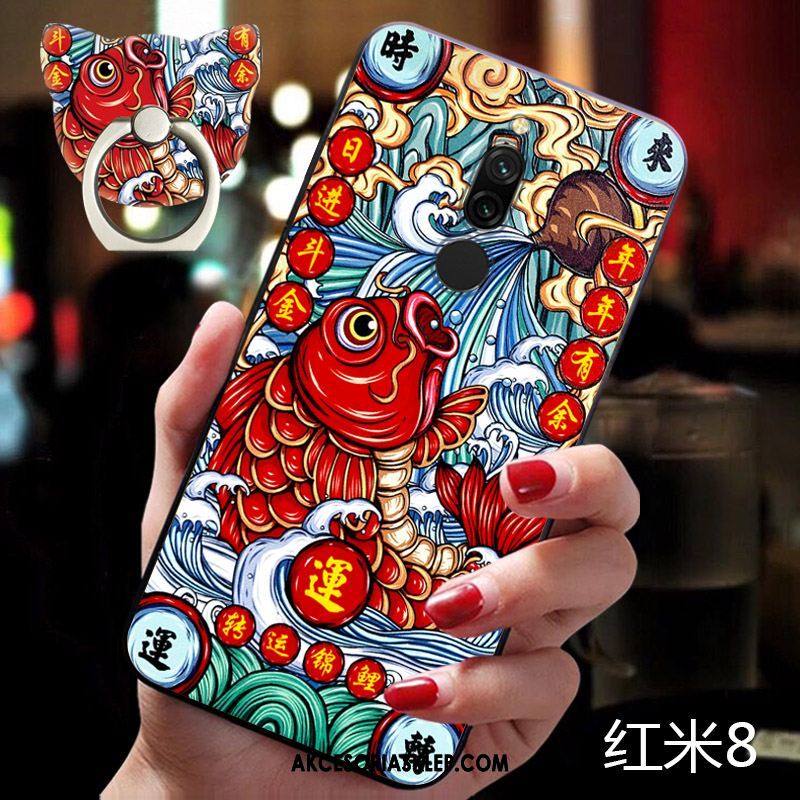 Futerał Xiaomi Redmi 8 Mały Telefon Komórkowy Czerwony Netto Modna Marka Nowy Obudowa Kup