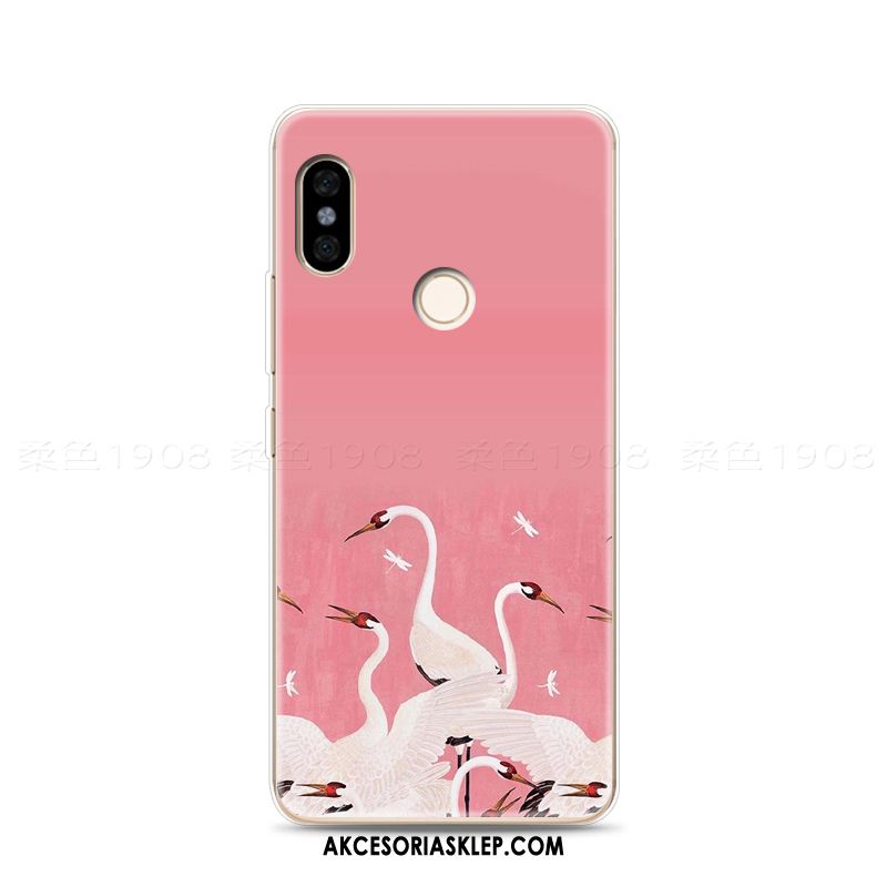 Futerał Xiaomi Redmi Note 5 Wiatr Różowe Mały Ptak Świeży Tanie