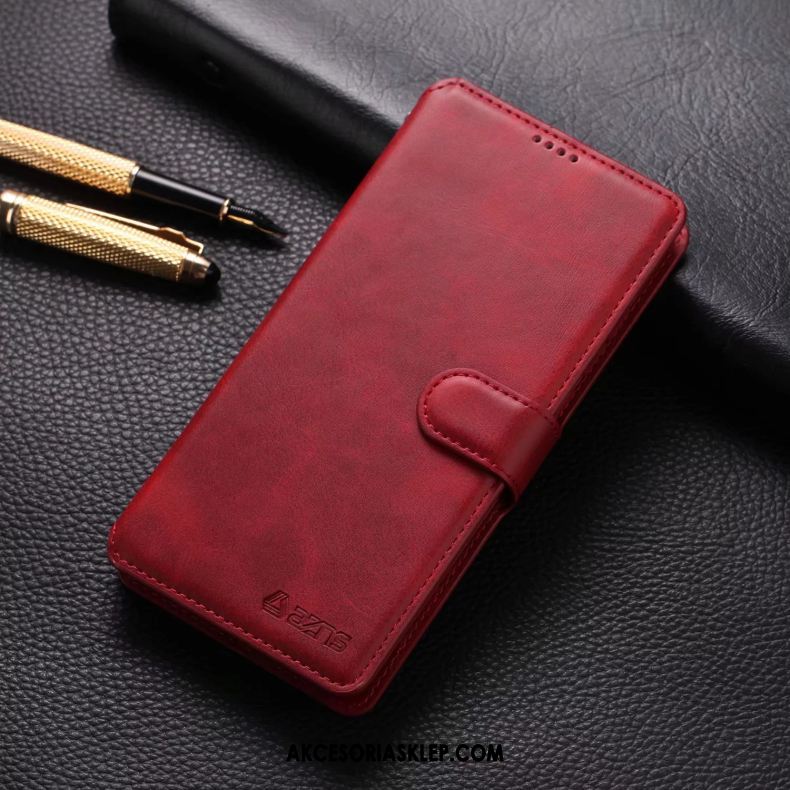 Futerał Xiaomi Redmi Note 8 Pro Mały Ochraniacz Klapa Telefon Komórkowy Czerwony Obudowa Sklep