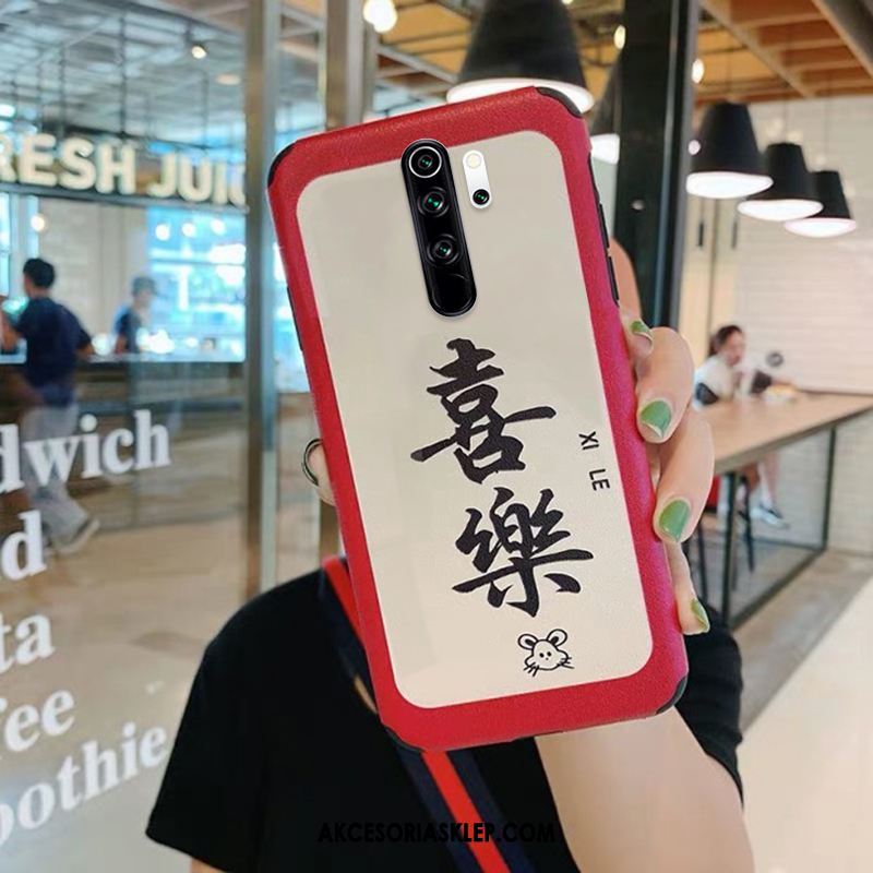 Futerał Xiaomi Redmi Note 8 Pro Relief Czerwony Miękki Osobowość Filmy Etui Sprzedam