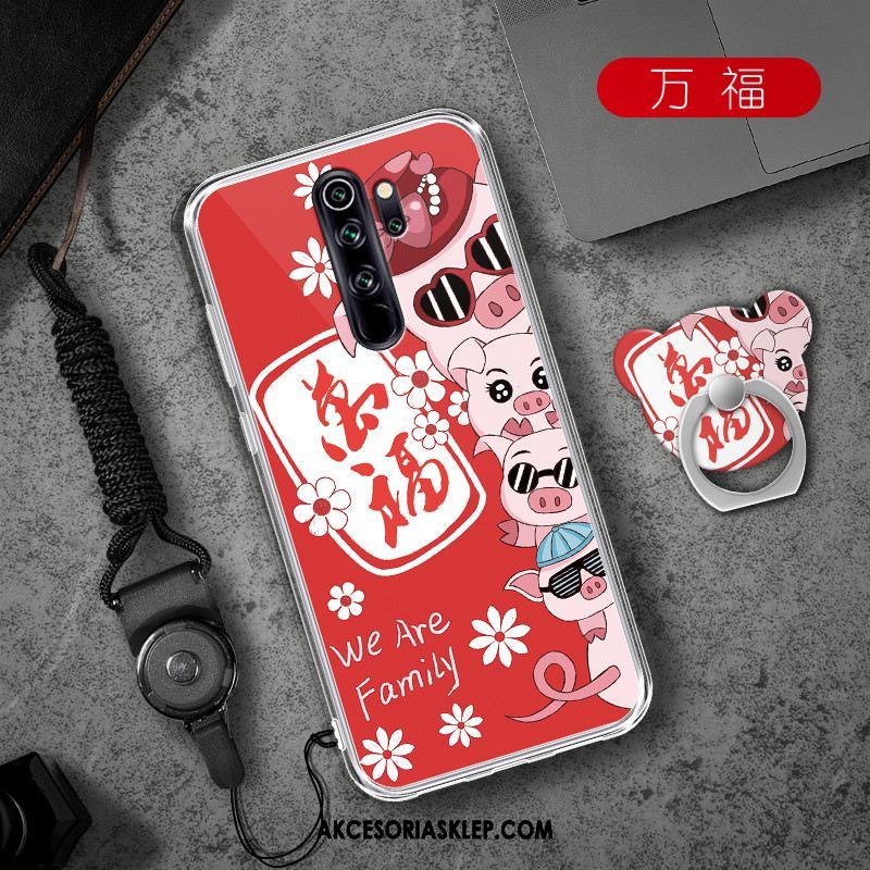 Futerał Xiaomi Redmi Note 8 Pro Telefon Komórkowy Czerwony Anti-fall Tendencja Miękki Etui Na Sprzedaż