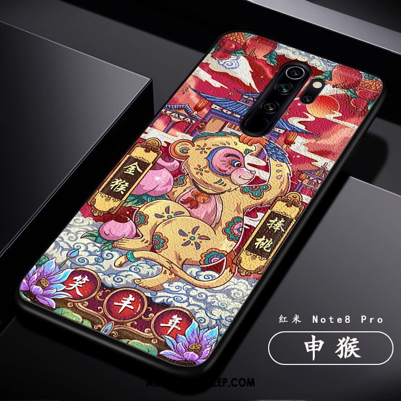 Futerał Xiaomi Redmi Note 8 Pro Tendencja All Inclusive Czerwony Moda Wzór Pokrowce Tanie