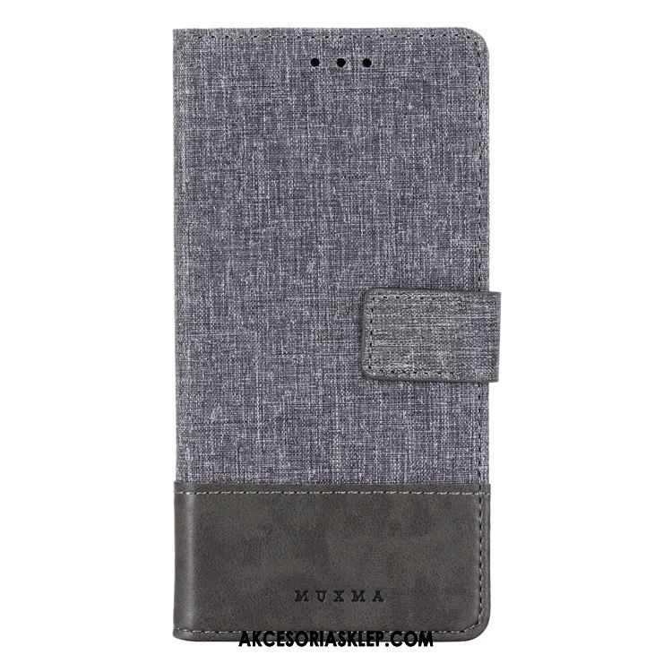Futerał Xiaomi Redmi Note 8t Karta Płótno Wzór Telefon Komórkowy Szary Obudowa Sprzedam