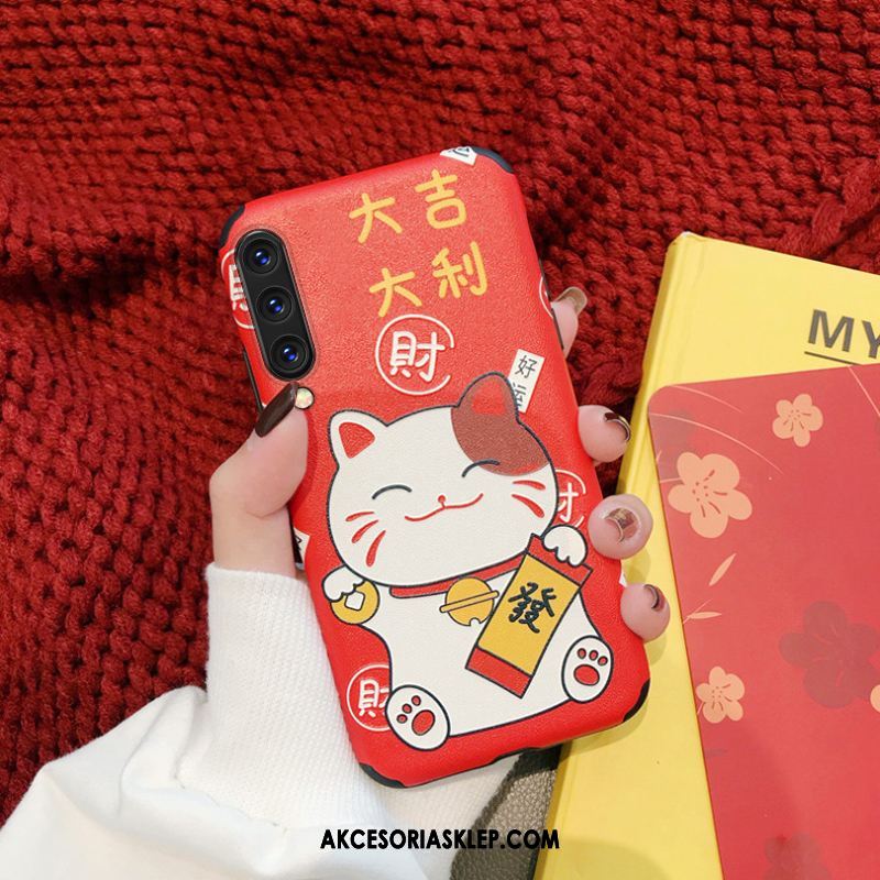 Futerał Xiaomi Redmi Note 8t Mały Młodzież Relief Nubuku Jedwab Pokrowce Tanie