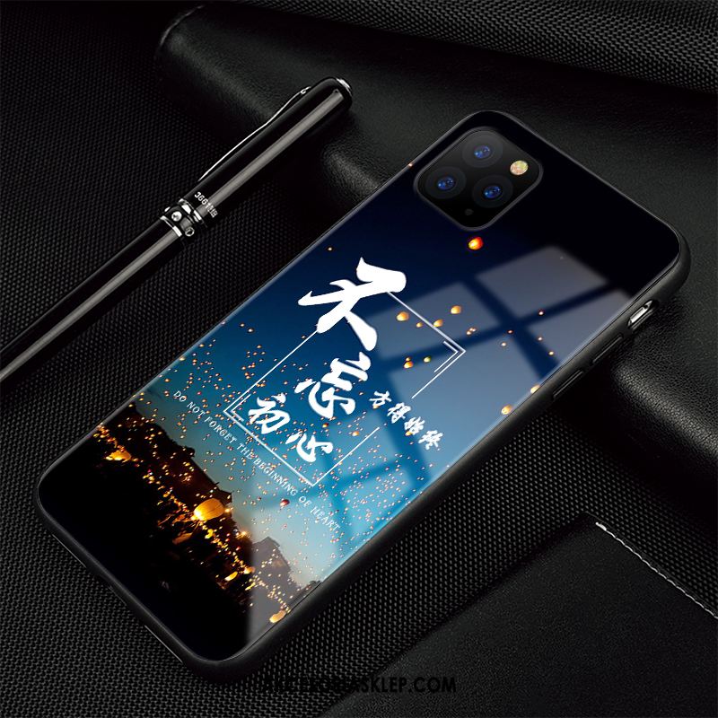 Futerał iPhone 11 Pro Max All Inclusive Niebieski Proste Szkło Telefon Komórkowy Etui Sprzedam