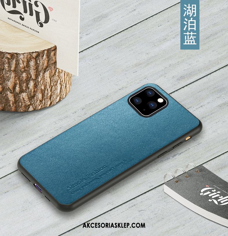 Futerał iPhone 11 Pro Max Biznes Jakość Niebieski Telefon Komórkowy Nowy Etui Sklep