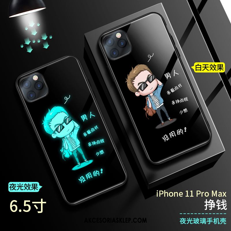 Futerał iPhone 11 Pro Max Nowy Osobowość Modna Marka Telefon Komórkowy Szkło Obudowa Tanie