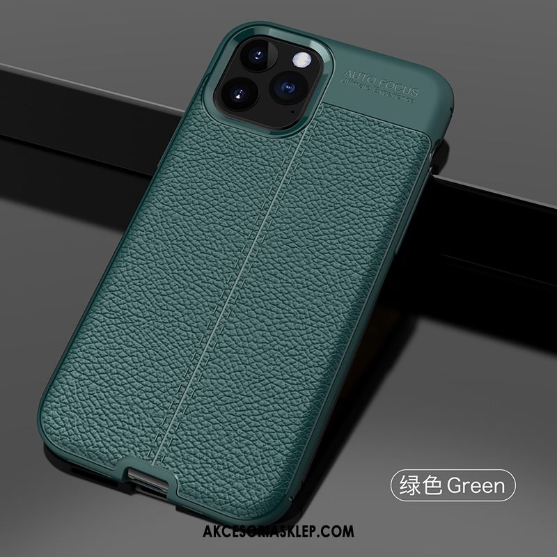 Futerał iPhone 11 Pro Max Silikonowe Zielony Skórzany Futerał Wysoki Koniec Nubuku Obudowa Tanie