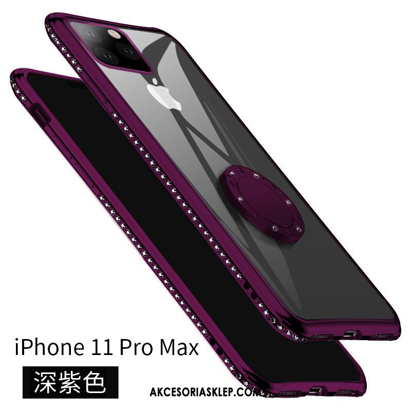 Futerał iPhone 11 Pro Max Telefon Komórkowy Anti-fall Czerwony Netto Nowy Wspornik Obudowa Sklep