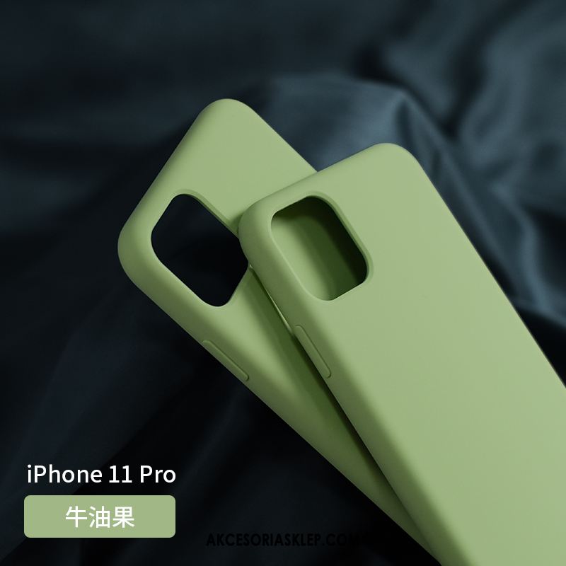 Futerał iPhone 11 Pro Telefon Komórkowy Miękki Nowy Ciemnozielony Purpurowy Etui Oferta