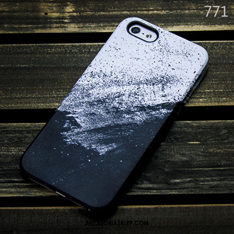 Futerał iPhone 5 / 5s Nubuku Anti-fall Modna Marka Niebieski Telefon Komórkowy Etui Na Sprzedaż