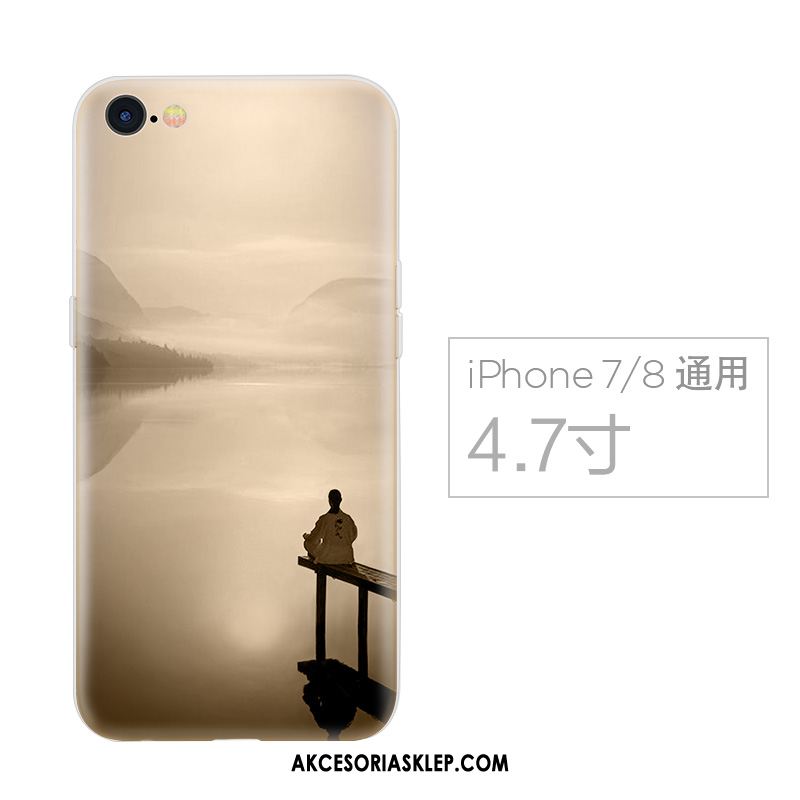 Futerał iPhone 7 Chiński Styl Telefon Komórkowy Silikonowe Niebieski Tendencja Obudowa Oferta