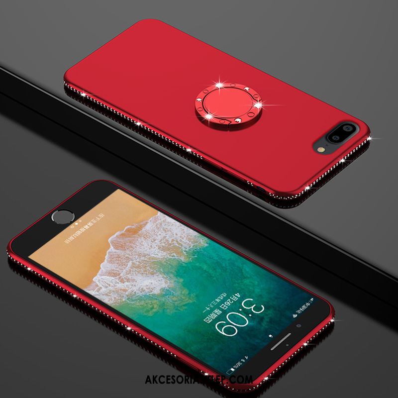 Futerał iPhone 7 Plus Czerwony Netto Osobowość Purpurowy Wiszące Ozdoby Anti-fall Pokrowce Kupię
