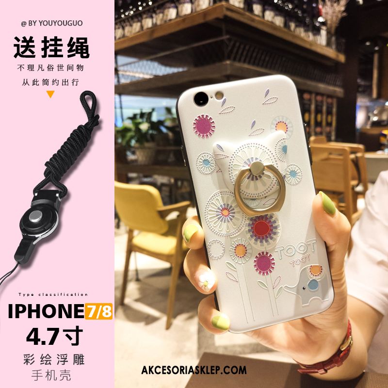 Futerał iPhone 7 Silikonowe Wspornik Ring Kotek Telefon Komórkowy Obudowa Online