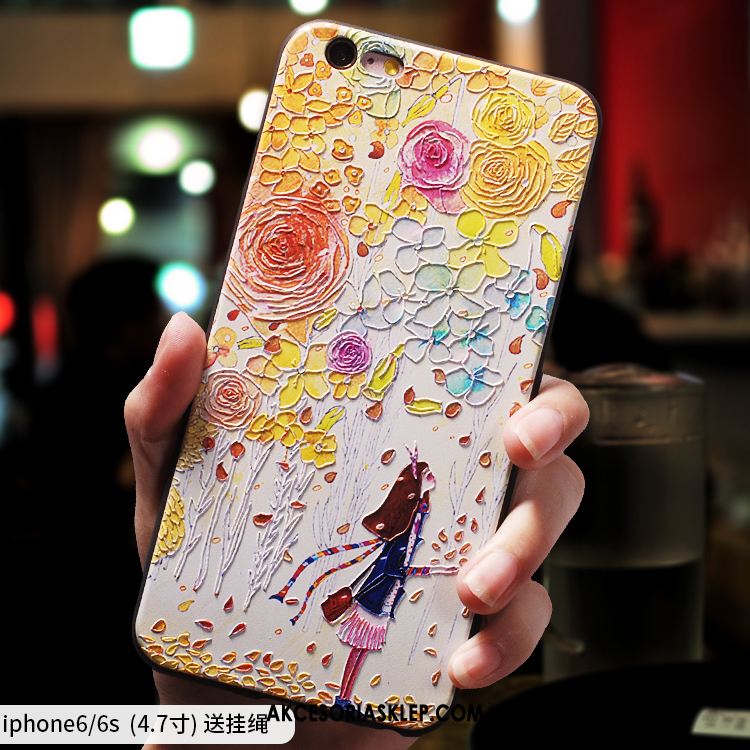 Futerał iPhone 8 Anti-fall Sztuka Żółty Miękki Telefon Komórkowy Etui Sprzedam