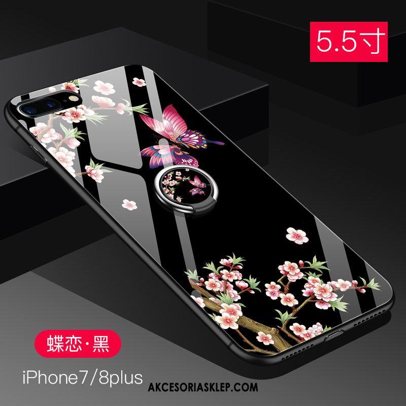 Futerał iPhone 8 Plus All Inclusive Cienkie Silikonowe Szkło Purpurowy Etui Kupię