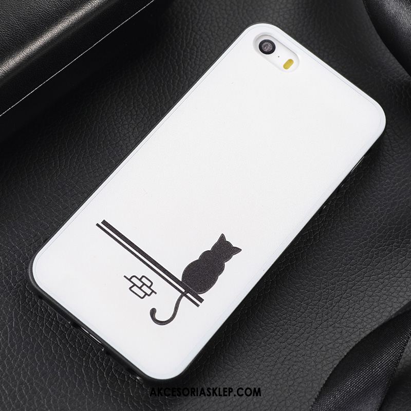 Futerał iPhone Se Biały Silikonowe Kreatywne Zakochani Telefon Komórkowy Kup