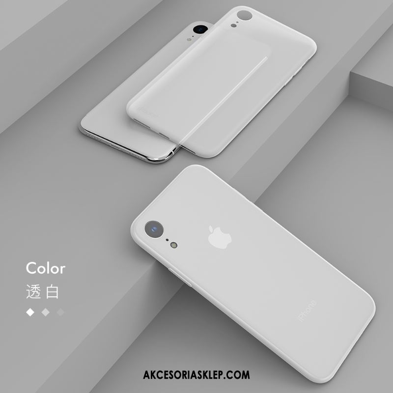 Futerał iPhone Xr Modna Marka Telefon Komórkowy Nubuku Jednolity Kolor Proste Etui Online