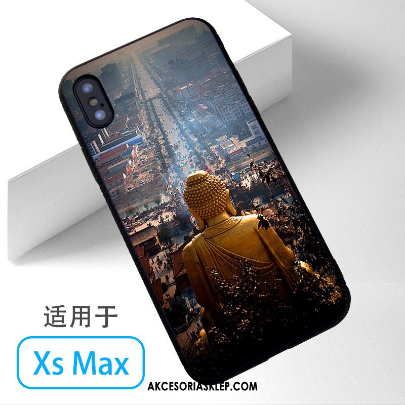 Futerał iPhone Xs Max Budda Telefon Komórkowy Niebieski Obudowa Sklep