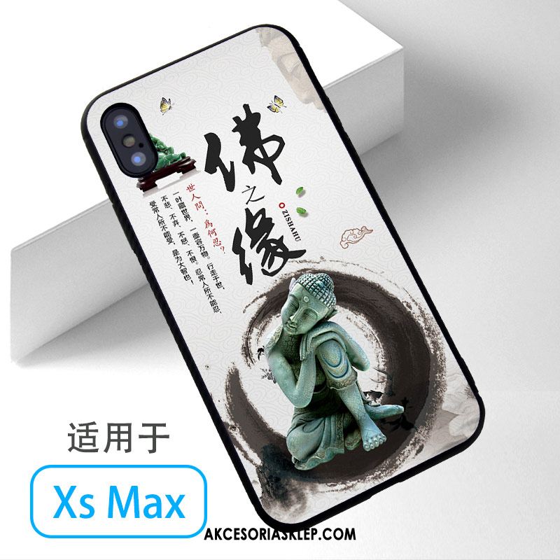 Futerał iPhone Xs Max Budda Telefon Komórkowy Niebieski Obudowa Sklep